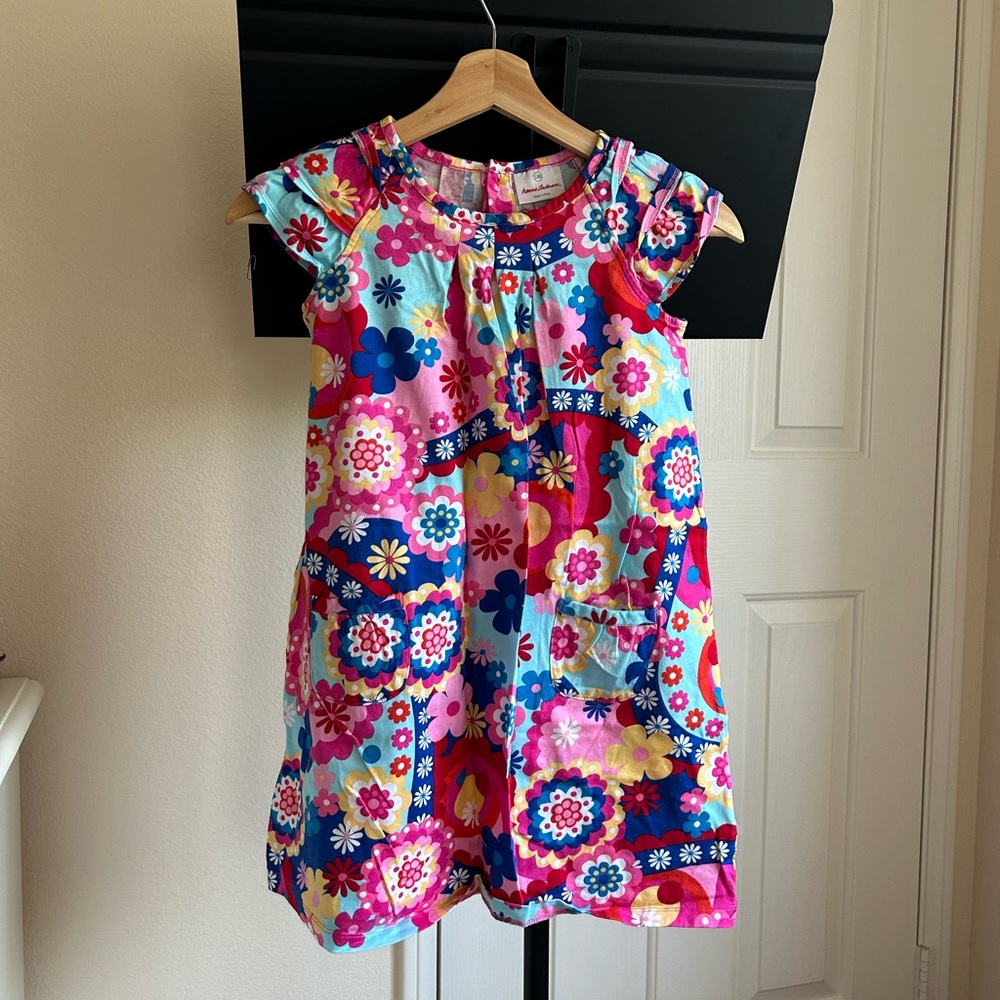 hanna andersson summer printed dress